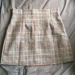 Plaid skirt